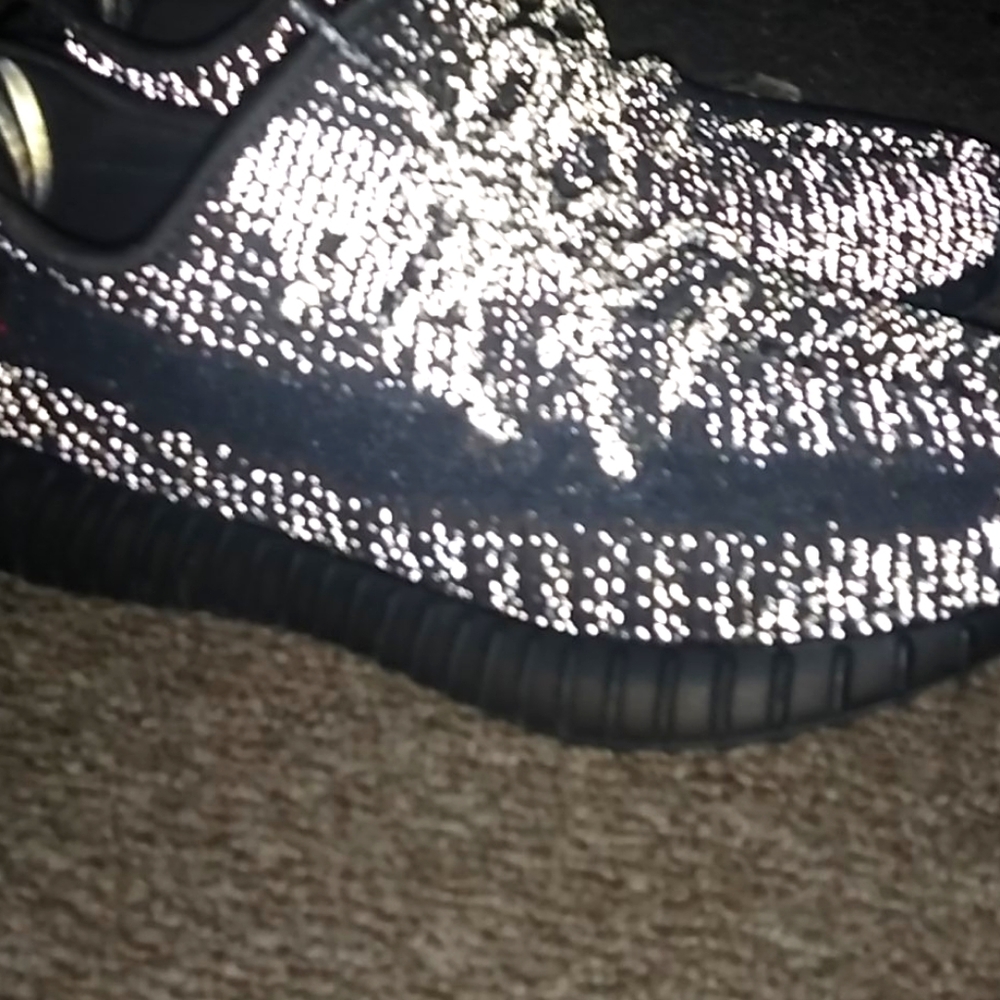 Yeezy Boost 350 V2 Shoes Reflective "Black